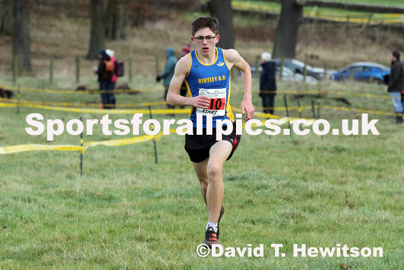 Boys under-15s cross country, 2019 North Eastern Cross Country Champs., Alnwick, Northumberland.  Photo: David T. Hewitson/Sports for All Pics